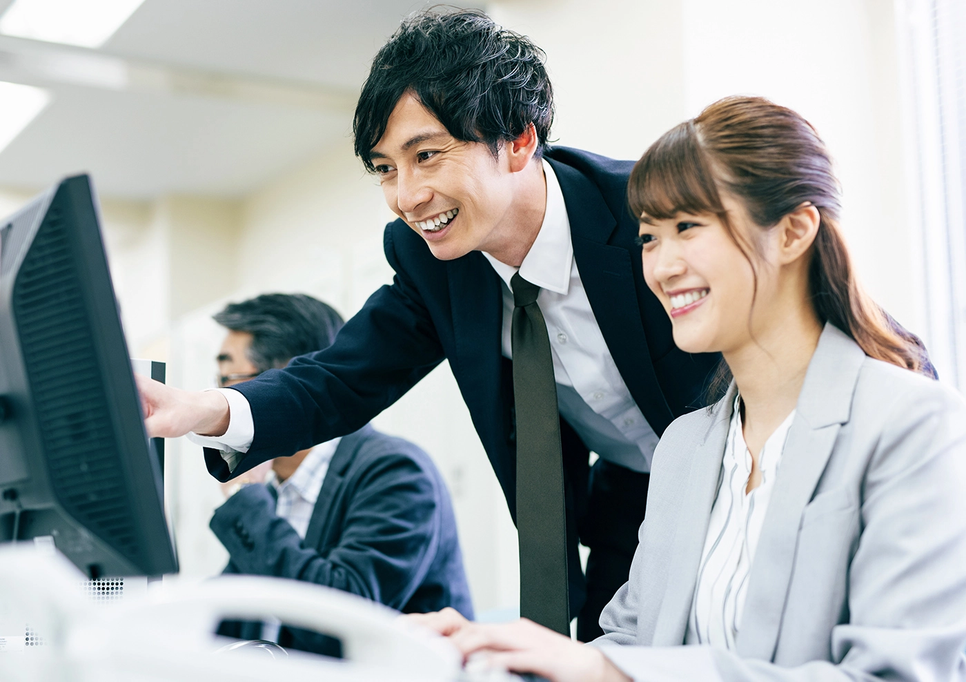 専任担当者が就業後もずっとサポート